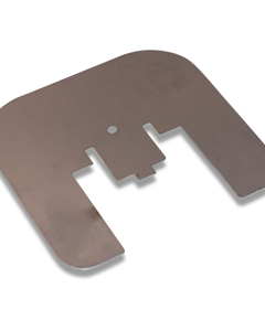 Abdeckblech vorn Edelstahl f/Ständer HD NNB